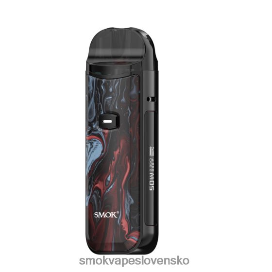 SMOK Vape Pod - SMOK Nord 50w súprava T00D4D164 čierne červené mramorovanie