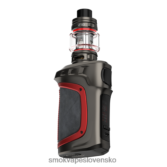 SMOK Vape Kit - SMOK MAG-18 súprava T00D4D70 sivočervená koža
